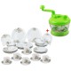 42 PCS Ceramic Dinner Set And Vegetable and Fruits Chopper-bnd-2031